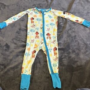 Moana little sleepies pajamas